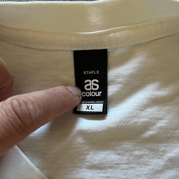 AS Colour Staple Kim Jong Un T Shirt Men XL White Graphic Logo Funny North Korea - Picture 3 of 5